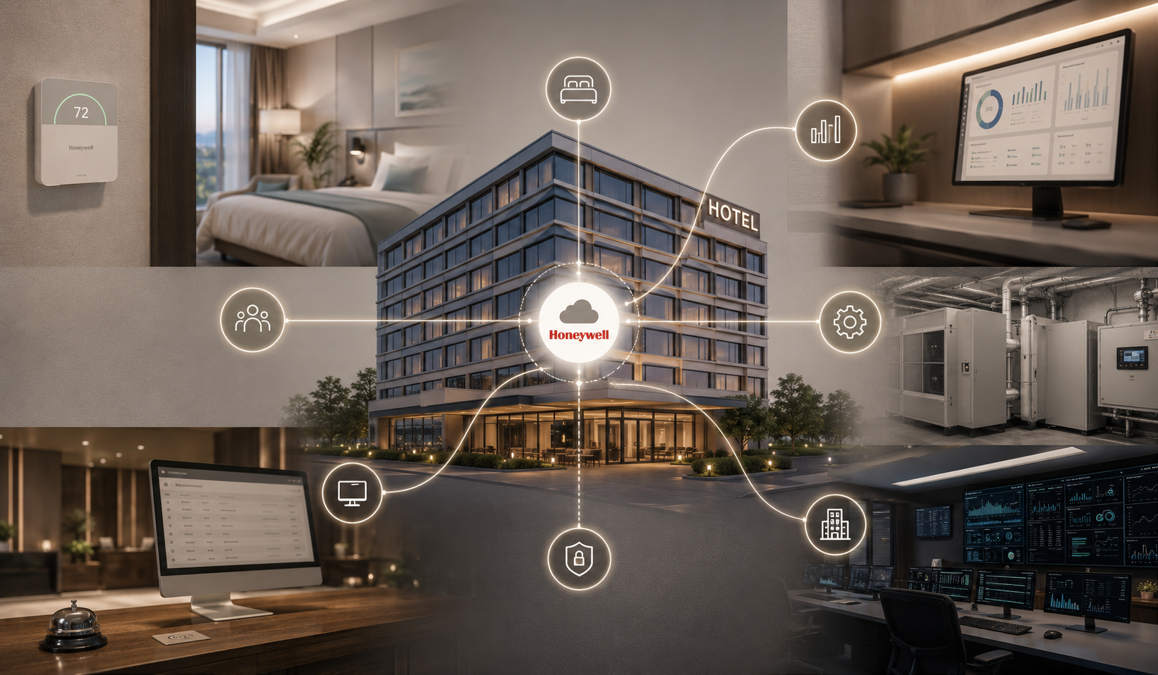 Hotel PMS, Building Automation & Guestroom Control Integration