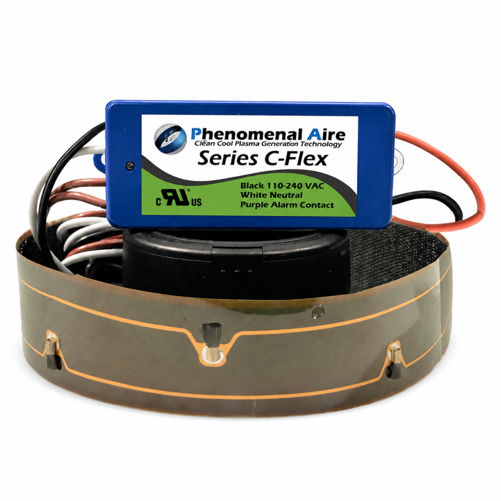 Phenomenal Aire Series C-Flex flexible ion bar for PTAC, ductless mini-split, and VRF HVAC systems